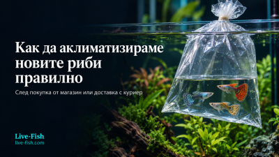 Как правилно да аклиматизираме новите риби след покупка 