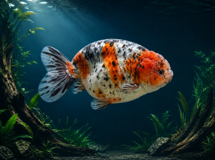 Calico Ranchu – Калико Ранчу златна рибка / 12-15 см